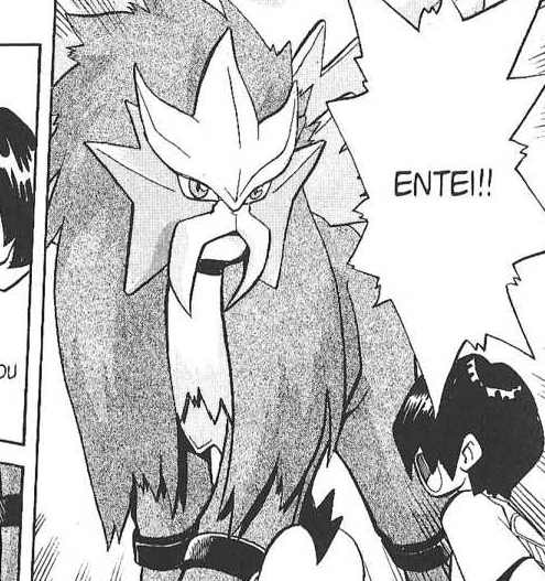 Camisa Mangá Entei E Raikou - Pokémon