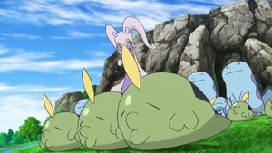 Gulpin in the anime.