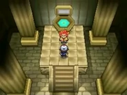 The Champion Alder taking the character into Unova's Hall of Fame