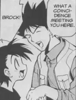 Brock in The Electric Tale of Pikachu (manga)