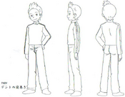 Cilan's pajamas concept art