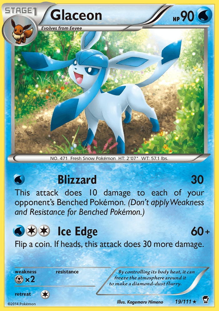 Glaceon Furious Fists Pokemon Wiki Fandom