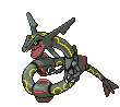 Rayquaza's Pokémon Black Version and Pokémon White Version Shiny sprite