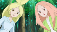 Anthea and Concordia in the anime