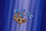 Hitmontop is Mason's Pokémon, who fought against Poliwrath.