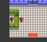 After defeating Team Rocket at their hideout in Mahogany Town, a guard at this gate will give the player a TM36 (Sludge Bomb).