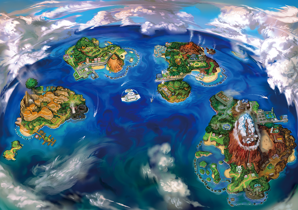 Regions Pokemon Wiki Fandom