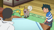 As Rockruff meets Ash for first time