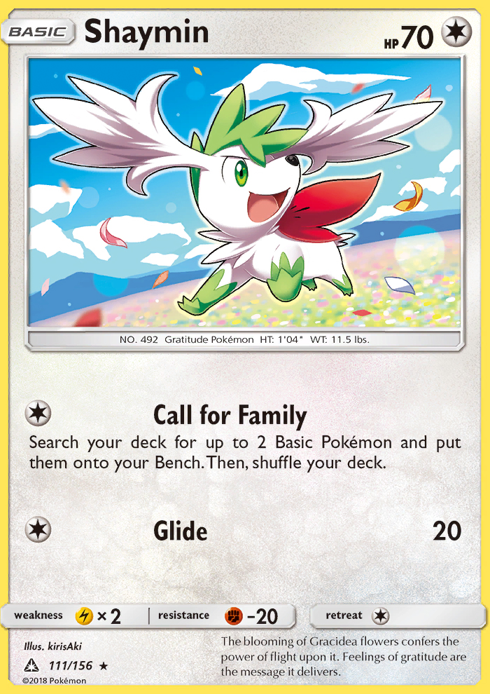 Card Pokemon Shaymin Prism