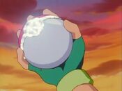 Ash's Poké Ball reacts