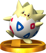 Togepi trophy SSB3DS