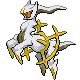 Arceus electric-type in Platinum