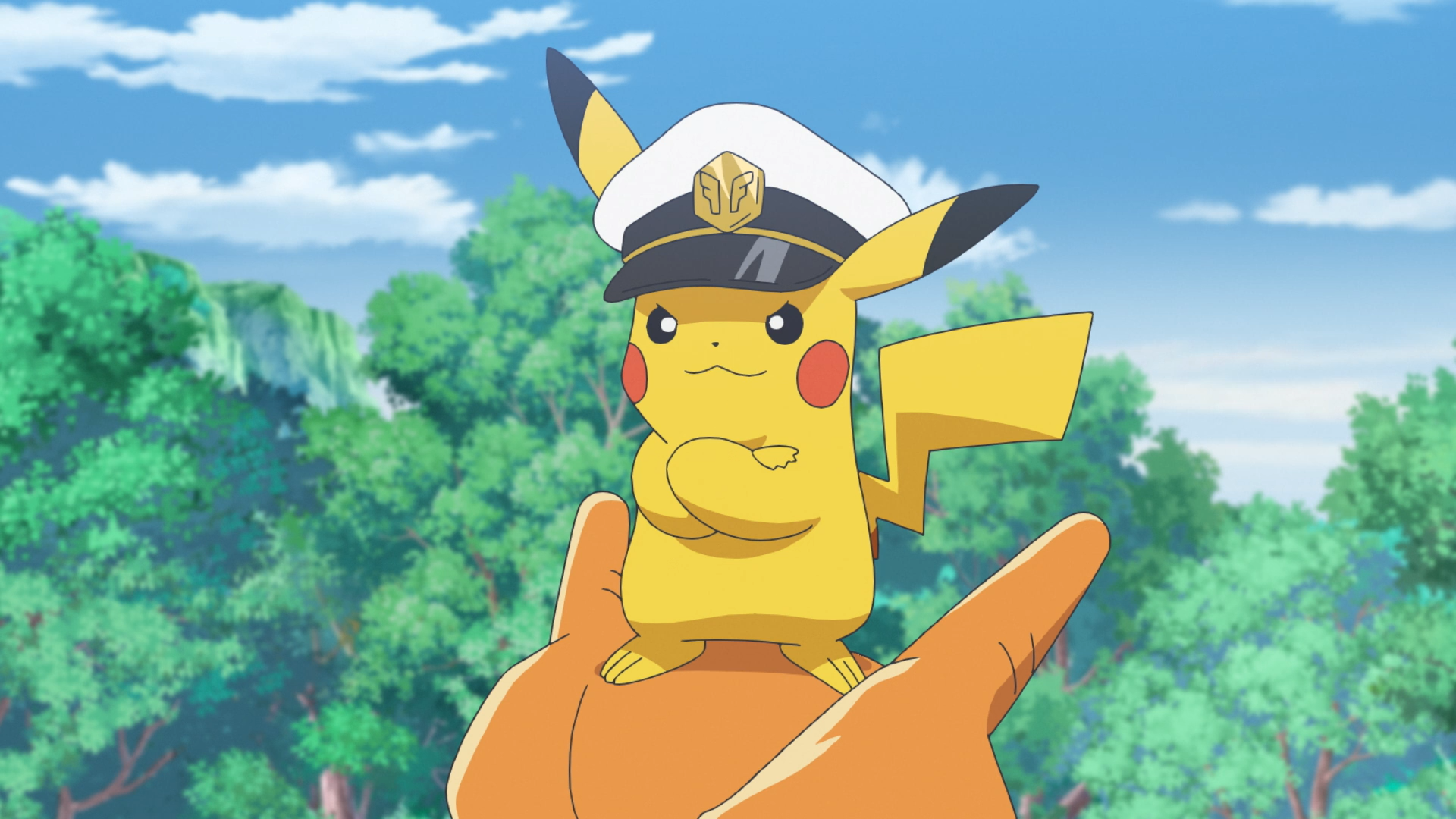 Captain Pikachu' Revealed For The New Pokémon Anime