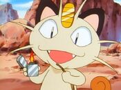 Meowth lights the fuse