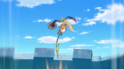 Raichu defeats Aegislash with Dig