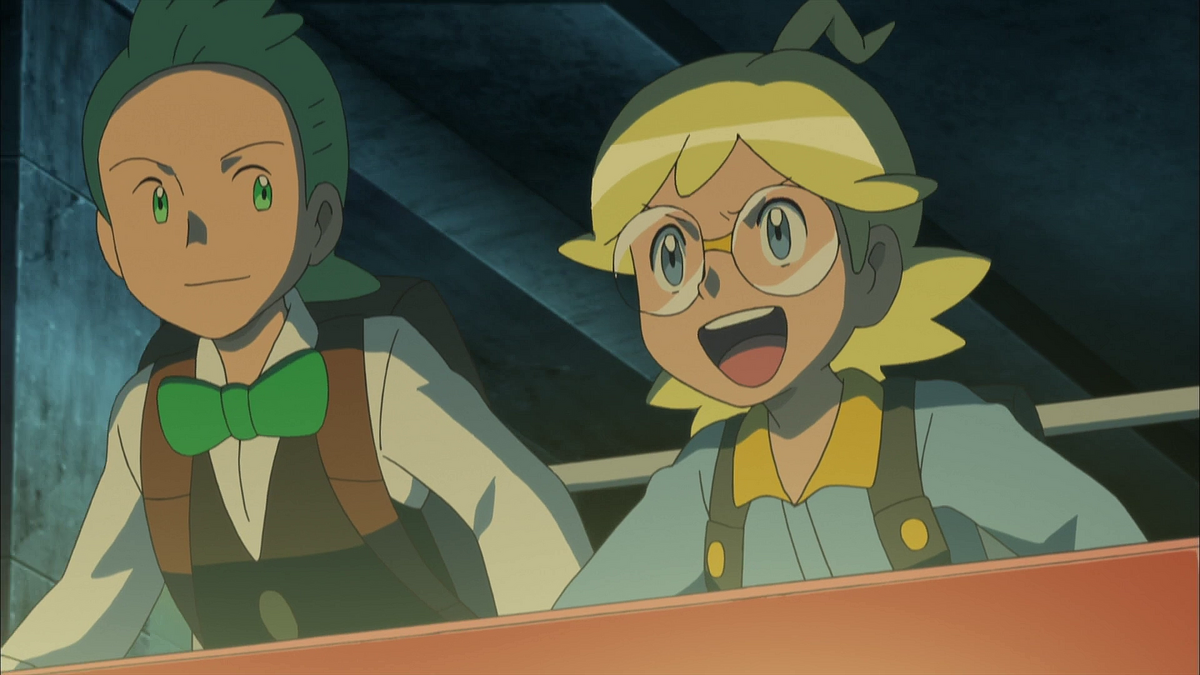 Ash, Clemont and Bonnie Meets - POKEMON XY ANIME by