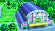 Mistralton Gym in anime.