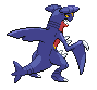 Garchomp's back sprite