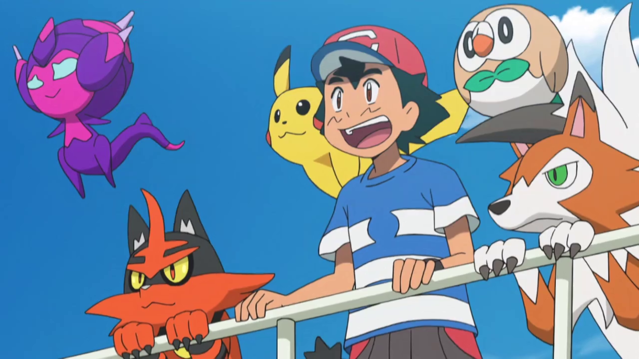 Ash Ketchum Sun Moon Pokemon Wiki Fandom
