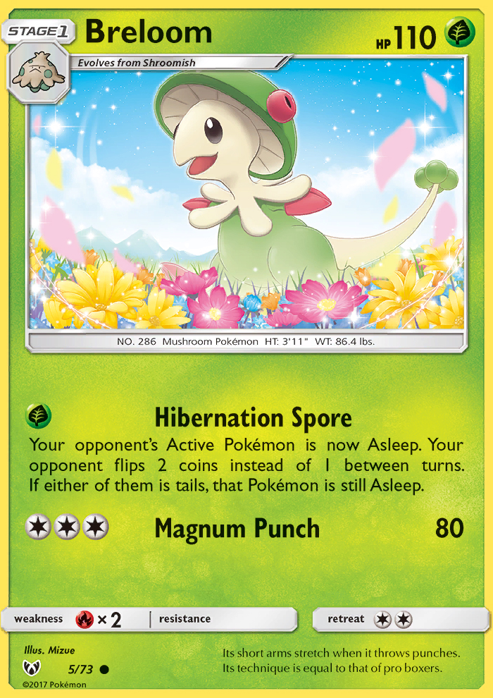 Breloom Shining Legends Pokemon Wiki Fandom