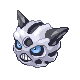 Glalie's Diamond and Pearl sprite