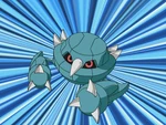 Metang is Morrison's favourite Pokémon. Though when Ash met Morrison it only knew Take Down, Beldum was able to tie with Pikachu. It evolved and defeated a trainer, ensuring Morrison's victory. It later battled against Ash's Glalie but Glalie defeated it.