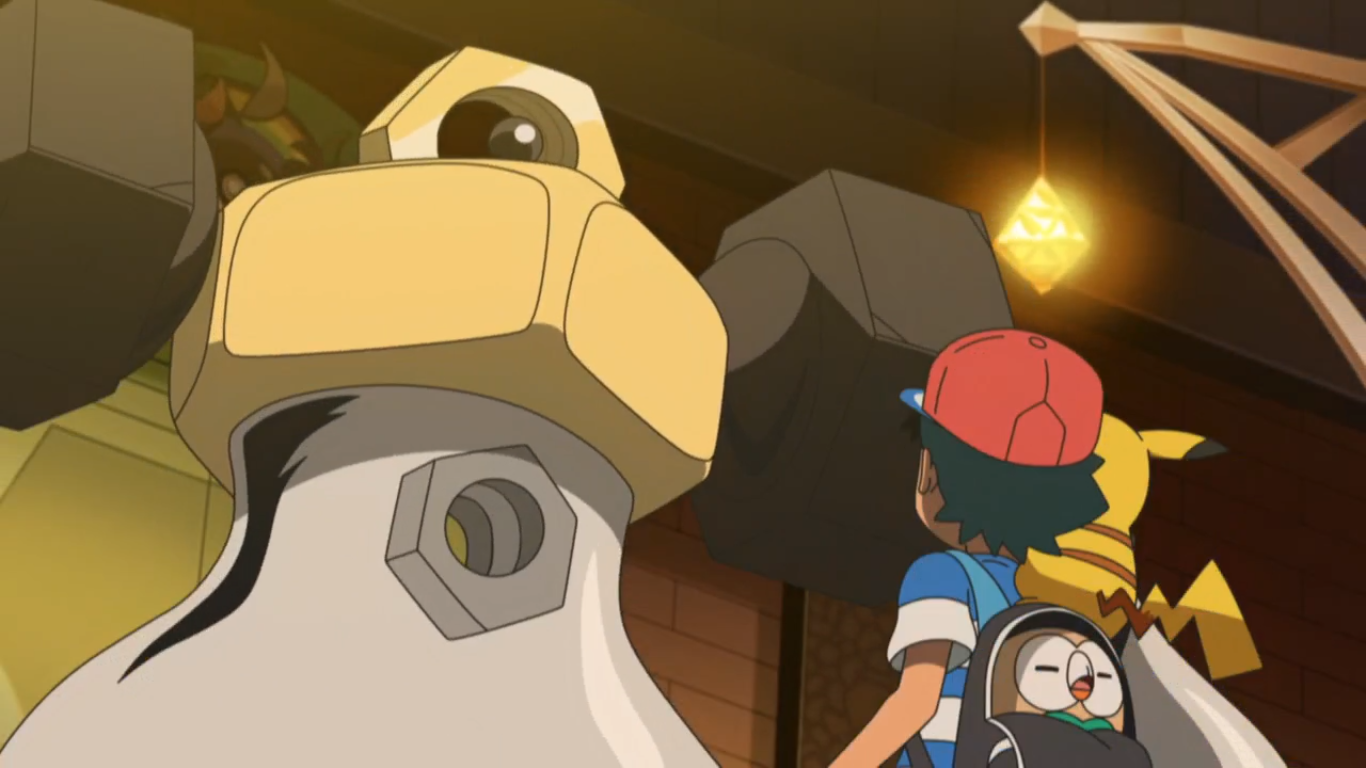 Ash's Meltan will evolve into Melmetal during the Alola Pokemon