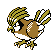 Pidgeotto's Gold shiny sprite