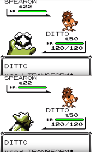 Ditto used transform! : r/pokemon