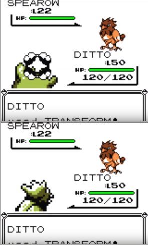 Fly! Pow! Bye! — zepistilli: DITTO used TRANSFORM!