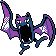 0042Golbat S.png (581 bytes) Golbat's Pokémon Silver Version sprite