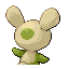 Spinda's Shiny back sprite