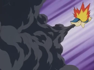 Using Smokescreen as Cyndaquil