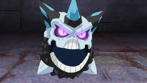 Mega Glalie in the anime.