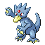 Golduck's Ruby and Sapphire sprite