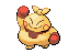 Makuhita's Pokémon Emerald Version Shiny sprite
