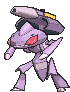 Genesect's X and Y/Omega Ruby and Alpha Sapphire sprite