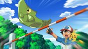 Metapod goes through vigorous training