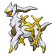 Arceus electric-type in Diamond and Pearl