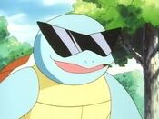 Squirtle with its sunglasses