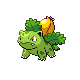 Ivysaur's HeartGold and SoulSilver shiny sprite