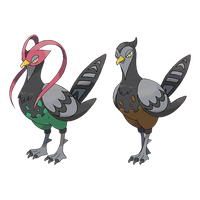 #0521 Unfezant Normal Flying