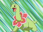 Elisa used her Meganium for certain occasions, when trouble rose up.