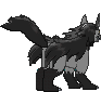 Mightyena's back sprite