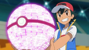 Ash using the power of Dynamax.