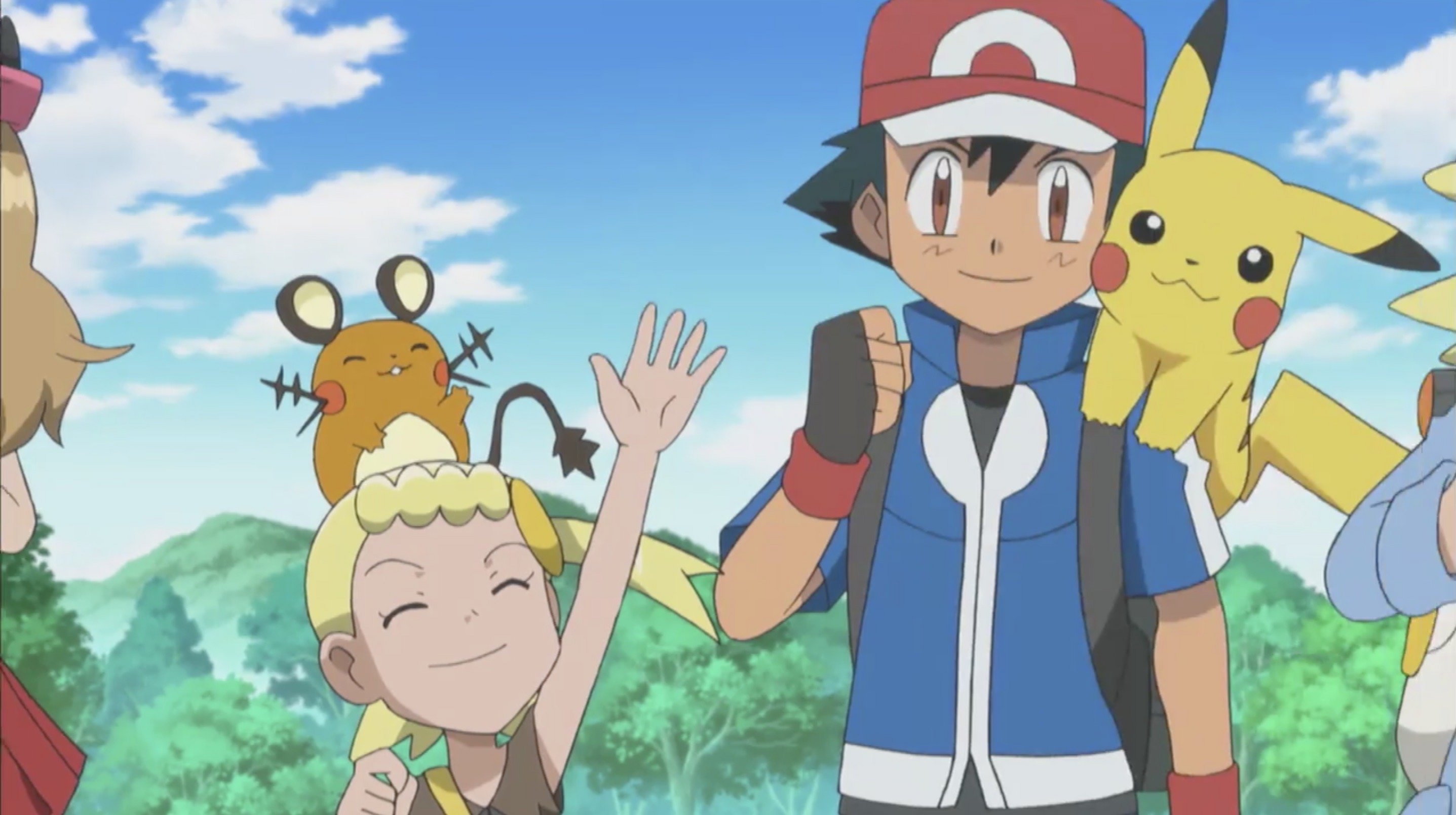 Ash conhece Clemont e Bonnie  Pokémon a Série: XY - (dublado) PT
