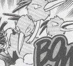 Professor Oak sent out both Dodrio and Pidgeot in his battle against Green. He sent them out on purpose due to the fact that Green was afraid of birds, making her thus scared towards Dodrio and Pidgeot.