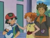 Misty pulls Ash, reminding she was the one invited