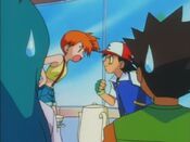 Misty and Ash bicker