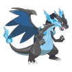 #006MX Mega Charizard X Vuur Draak